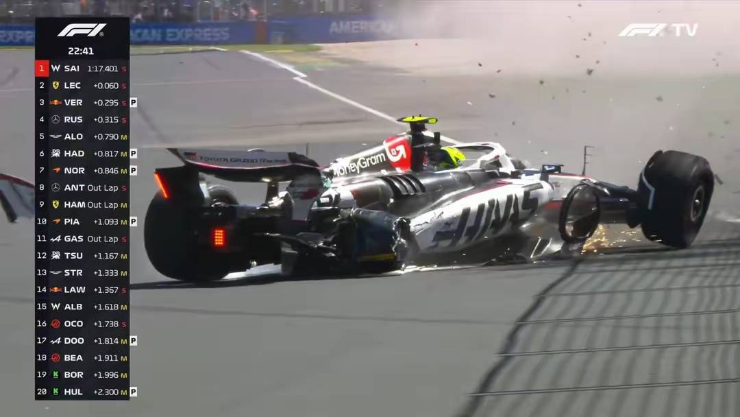 哈斯车队力克红牛车队,诺里斯带队取胜 哈斯车队力克红牛车队,诺里斯带队取胜